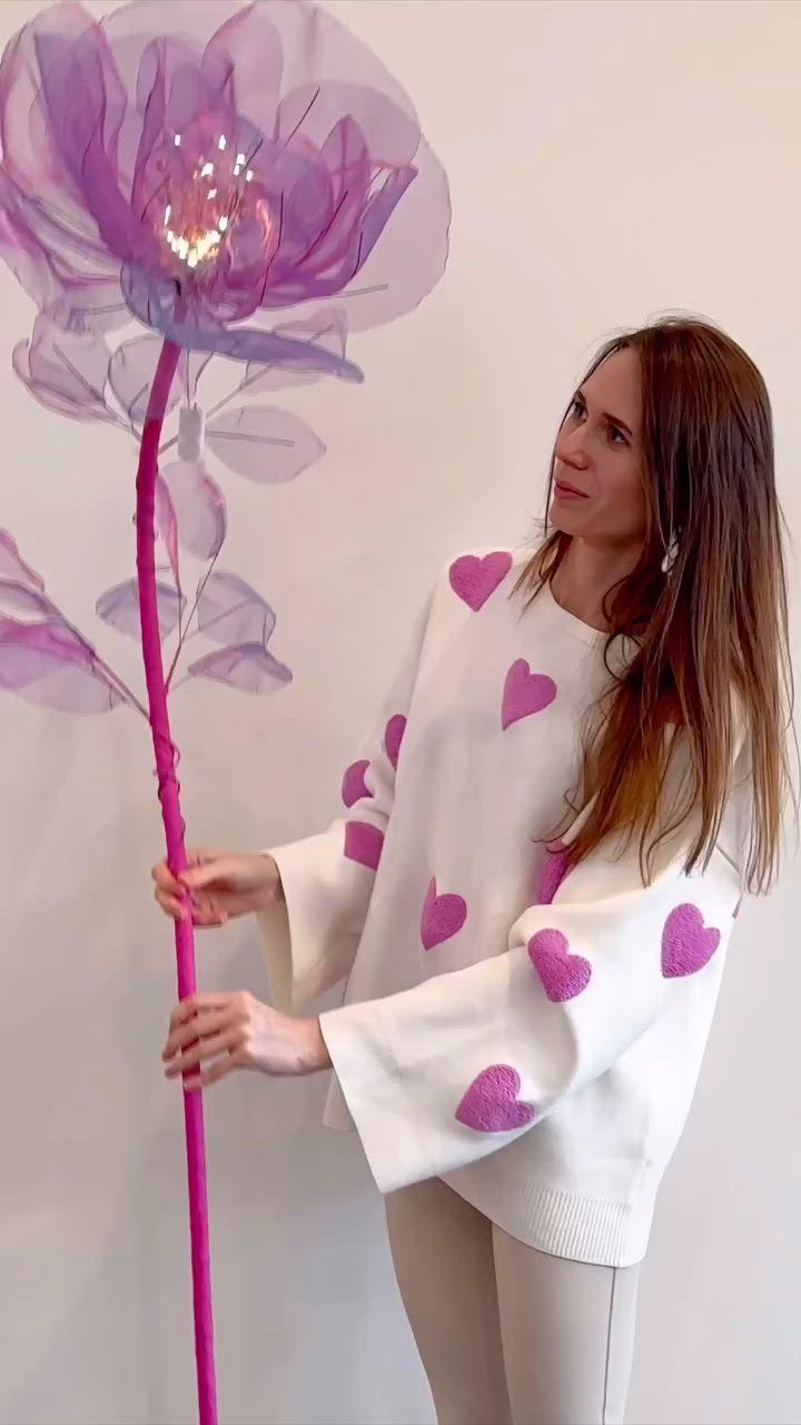 Celestial Petals: Star-kissed Flowers in Harmony